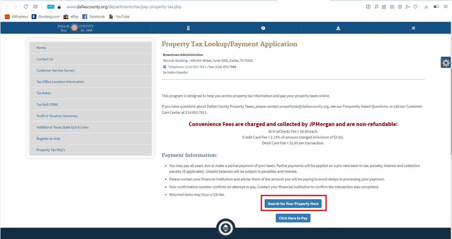 Property Tax Dallas 2023