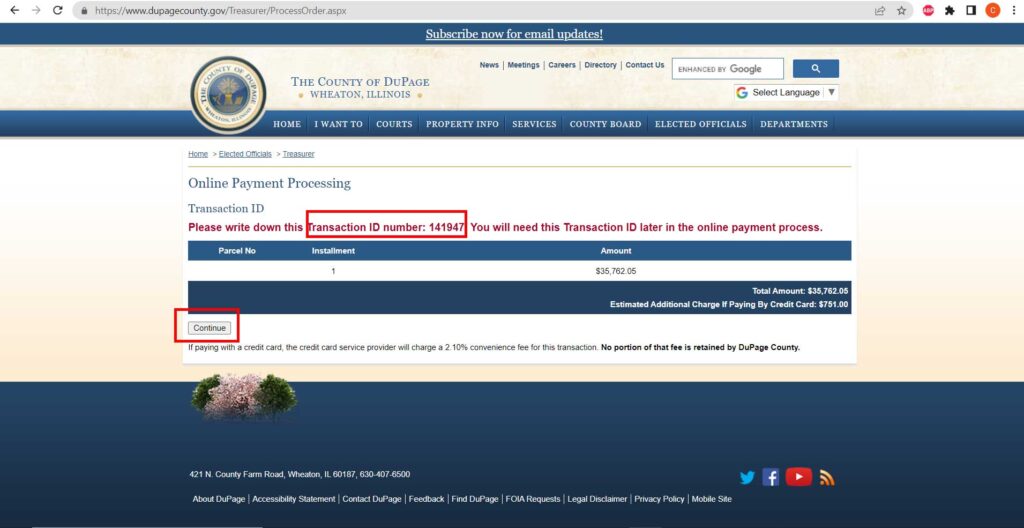 Property Taxes Dupage 2024