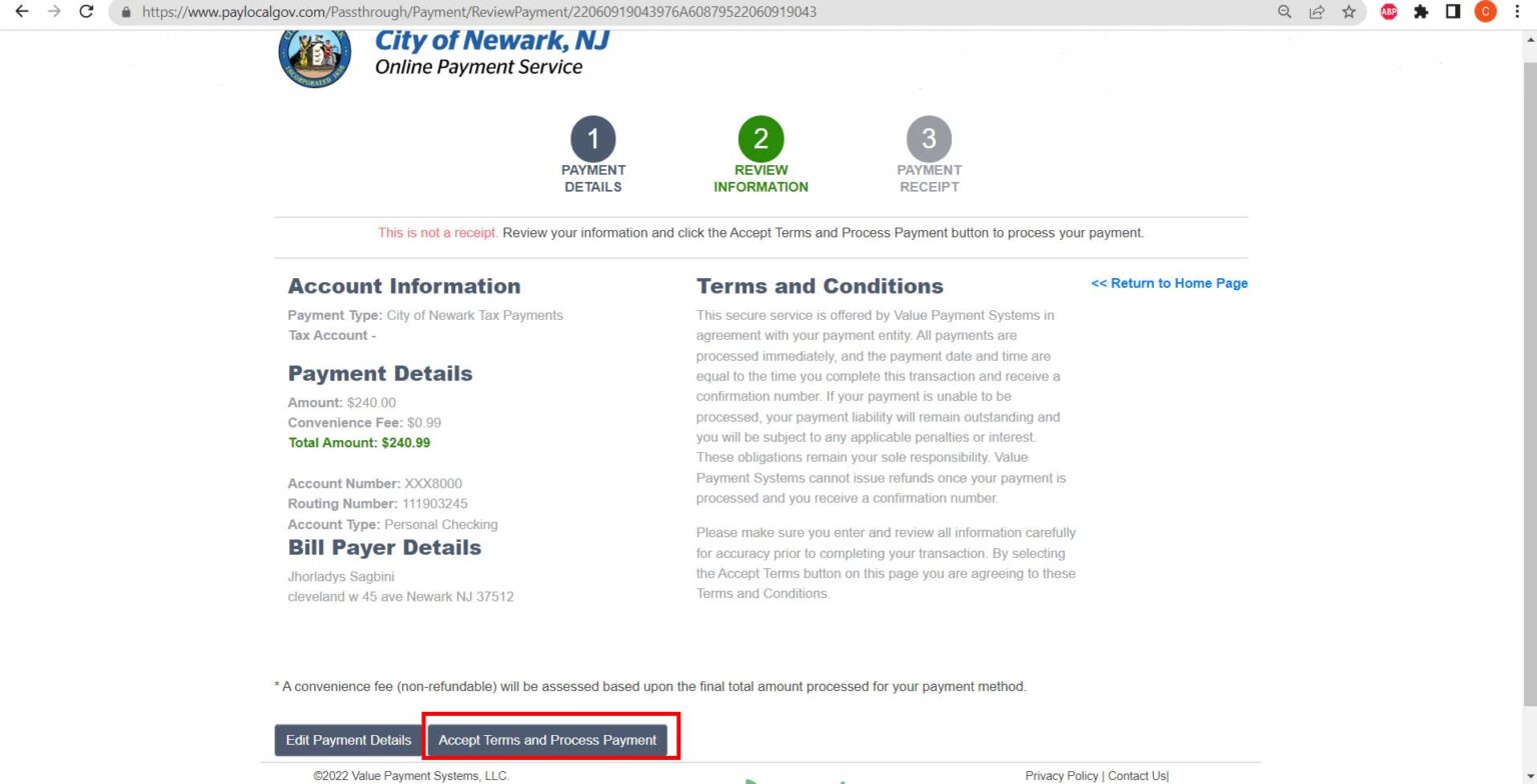Property Tax Newark - 2026