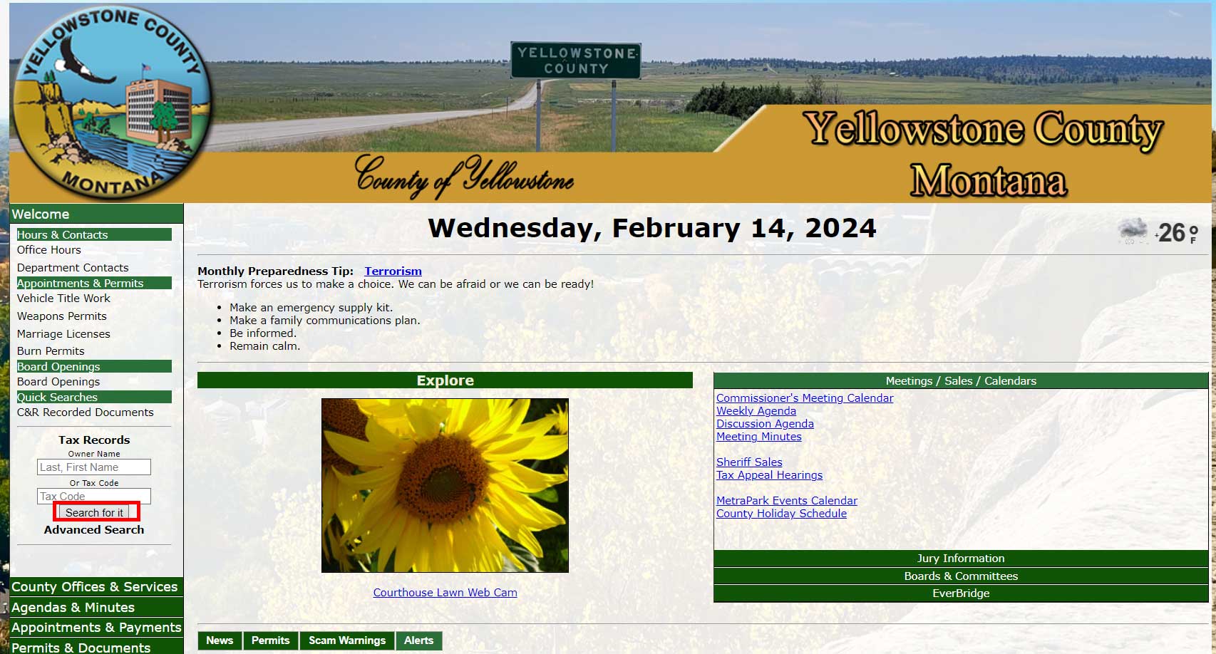 Property Tax Yellowstone