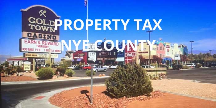 PROPERTY TAX NYE COUNTY